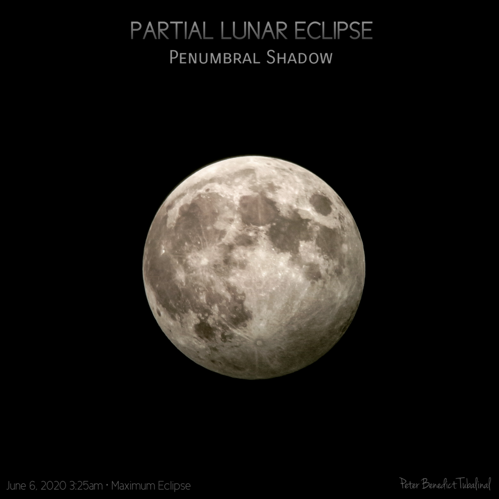 June 6, 2020 Penumbral Lunar Eclipse Report – Astronomical League of ...